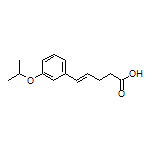 (E)-5-(3-Isopropoxyphenyl)-4-pentenoic Acid