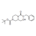 (4-Boc-1-Cbz-2-piperazinyl)methanol