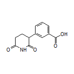 3-(2,6-Dioxo-3-piperidyl)benzoic Acid