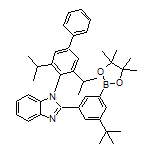 3-(tert-Butyl)-5-[1-(3,5-diisopropyl-4-biphenylyl)-2-benzimidazolyl]phenylboronic Acid Pinacol Ester