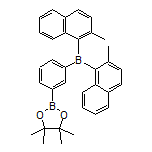 3-[Bis(2-methyl-1-naphthyl)boryl]phenylboronic Acid Pinacol Ester