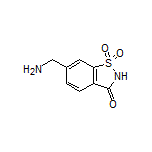 6-(Aminomethyl)benzo[d]isothiazol-3(2H)-one 1,1-Dioxide