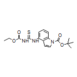 N-[[(1-Boc-4-indolyl)amino]thioxomethyl]ethoxycarboxamide