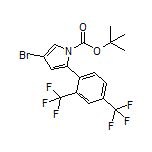 2-[2,4-Bis(trifluoromethyl)phenyl]-4-bromo-1-Boc-1H-pyrrole