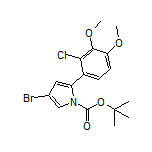 4-Bromo-1-Boc-2-(2-chloro-3,4-dimethoxyphenyl)-1H-pyrrole