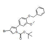 2-[4-(Benzyloxy)-3-methoxyphenyl]-4-bromo-1-Boc-1H-pyrrole