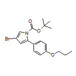 4-Bromo-1-Boc-2-(4-propoxyphenyl)-1H-pyrrole