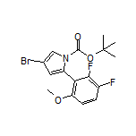 4-Bromo-1-Boc-2-(2,3-difluoro-6-methoxyphenyl)-1H-pyrrole