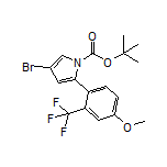 4-Bromo-1-Boc-2-[4-methoxy-2-(trifluoromethyl)phenyl]-1H-pyrrole