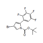 4-Bromo-1-Boc-2-(2,3,4,5-tetrafluorophenyl)-1H-pyrrole