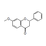 7-Methoxy-2-phenylchroman-4-one