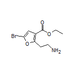 Ethyl 2-(2-Aminoethyl)-5-bromofuran-3-carboxylate