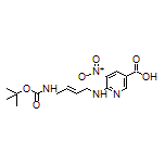 (E)-6-[[4-(Boc-amino)-2-buten-1-yl]amino]-5-nitronicotinic Acid