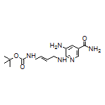 (E)-5-Amino-6-[[4-(Boc-amino)-2-buten-1-yl]amino]nicotinamide