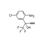 2-(2-Amino-5-chlorophenyl)-1,1,1-trifluoro-3-butyn-2-ol