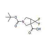 3-Boc-6,6-difluoro-3-azabicyclo[3.1.0]hexane-1-carboxylic Acid