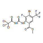 Methyl 4-Bromo-3-fluoro-2-[3-(2,2,2-trichloroacetyl)ureido]-5-(trifluoromethyl)benzoate