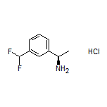 (R)-1-[3-(Difluoromethyl)phenyl]ethanamine Hydrochloride