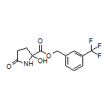 3-(Trifluoromethyl)benzyl 2-Hydroxy-5-oxopyrrolidine-2-carboxylate