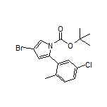 4-Bromo-1-Boc-2-(5-chloro-2-methylphenyl)-1H-pyrrole