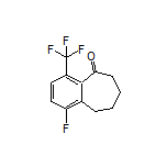 1-Fluoro-4-(trifluoromethyl)-6,7,8,9-tetrahydro-5H-benzo[7]annulen-5-one