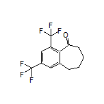 2,4-Bis(trifluoromethyl)-6,7,8,9-tetrahydro-5H-benzo[7]annulen-5-one