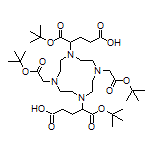 4,4’-[4,10-Bis[2-(tert-butoxy)-2-oxoethyl]-1,4,7,10-tetraazacyclododecane-1,7-diyl]bis[5-(tert-butoxy)-5-oxopentanoic Acid]