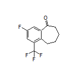 3-Fluoro-1-(trifluoromethyl)-6,7,8,9-tetrahydro-5H-benzo[7]annulen-5-one