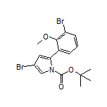 4-Bromo-2-(3-bromo-2-methoxyphenyl)-1-Boc-1H-pyrrole