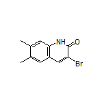 3-Bromo-6,7-dimethylquinolin-2(1H)-one