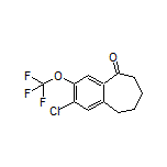 2-Chloro-3-(trifluoromethoxy)-6,7,8,9-tetrahydro-5H-benzo[7]annulen-5-one