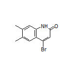 4-Bromo-6,7-dimethylquinolin-2(1H)-one