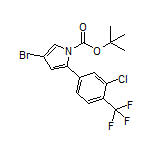 4-Bromo-1-Boc-2-[3-chloro-4-(trifluoromethyl)phenyl]-1H-pyrrole