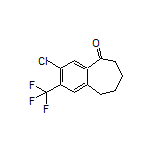 3-Chloro-2-(trifluoromethyl)-6,7,8,9-tetrahydro-5H-benzo[7]annulen-5-one