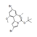 4-Bromo-2-(4-bromo-2,6-dimethoxyphenyl)-1-Boc-1H-pyrrole