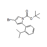 4-Bromo-1-Boc-2-(2-isopropylphenyl)-1H-pyrrole