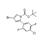 4-Bromo-1-Boc-2-(4-chloro-2,5-difluorophenyl)-1H-pyrrole