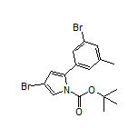 4-Bromo-2-(3-bromo-5-methylphenyl)-1-Boc-1H-pyrrole