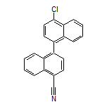 4’-Chloro-[1,1’-binaphthalene]-4-carbonitrile