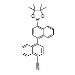 4’-Cyano-[1,1’-binaphthalene]-4-boronic Acid Pinacol Ester