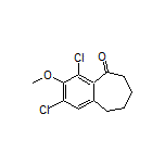 2,4-Dichloro-3-methoxy-6,7,8,9-tetrahydro-5H-benzo[7]annulen-5-one