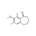 3-Methoxy-2,4-dimethyl-6,7,8,9-tetrahydro-5H-benzo[7]annulen-5-one