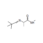 (S)-2-[(2,2-Dimethylpropylidene)amino]-N-methylpropanamide