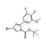 4-Bromo-1-Boc-2-(3,4-difluoro-5-methoxyphenyl)-1H-pyrrole