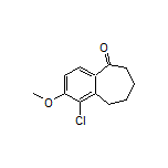 1-Chloro-2-methoxy-6,7,8,9-tetrahydro-5H-benzo[7]annulen-5-one