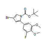 4-Bromo-1-Boc-2-(3-fluoro-4,5-dimethoxyphenyl)-1H-pyrrole