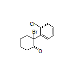 2-Bromo-2-(2-chlorophenyl)cyclohexanone