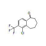 1-Chloro-2-(trifluoromethyl)-6,7,8,9-tetrahydro-5H-benzo[7]annulen-5-one