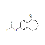 2-(Difluoromethoxy)-6,7,8,9-tetrahydro-5H-benzo[7]annulen-5-one