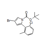 4-Bromo-1-Boc-2-(2-chloro-6-methylphenyl)-1H-pyrrole